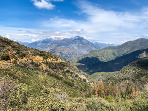 Гледка към King's Canyon