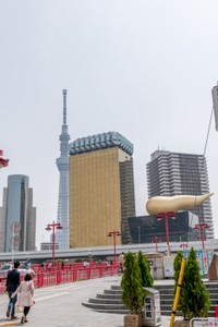 Started our trip in Tokyo with a walk around the Asakusa district. We had a very friendly goodwill guide that showed us around.