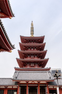 Sensoji Temple Pagoda