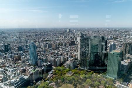 From the top of the Tokyo Metropolitan Government Building