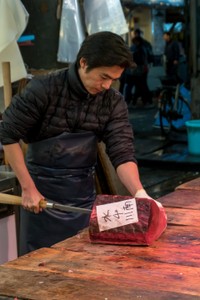 Tsukiji fish market