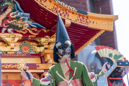 Great performance with the mechanical Karakuri puppets