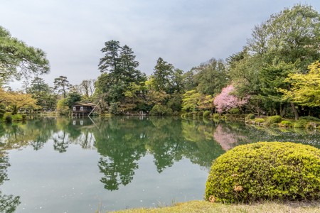 Kenrokuen Garden in Kanazawa