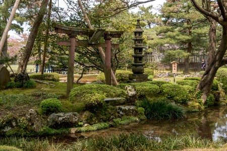 Kenrokuen Garden in Kanazawa