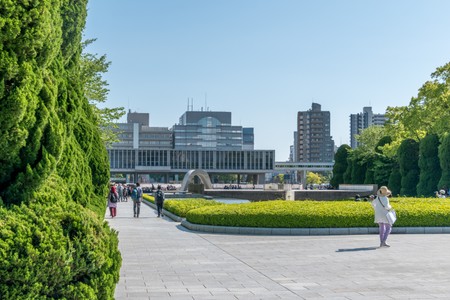 Peace Memorial Park in Hiroshima