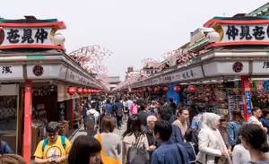 Nakamise shopping street