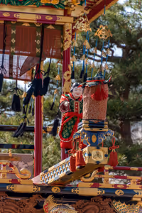 Great performance with the mechanical Karakuri puppets