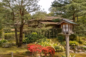 Kenrokuen Garden in Kanazawa