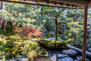 In one of the samurai houses