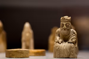 **Lewis chessman**

[Source](https://commons.wikimedia.org/wiki/File:British_Museum_(15139463777).jpg)