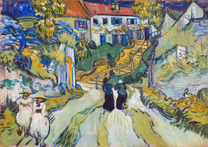 **Stairway at Auvers (1890)**

Vincent van Gogh
[Source](https://www.rawpixel.com/image/3868302/illustration-image-art-vincent-van-gogh-house)