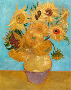 **Vase with Twelve Sunflowers (1888–1889)**

Vincent van Gogh
[Source](https://www.rawpixel.com/image/3864806/illustration-image-flower-art-vincent-van-gogh)