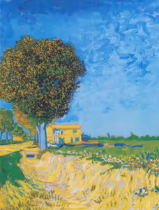 **Avenue at Arles with houses (1888)**

Vincent van Gogh
[Source](https://www.rawpixel.com/image/3864886/illustration-image-tree-art-vincent-van-gogh)