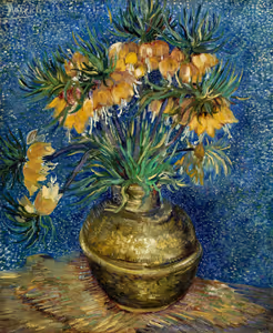 **Imperial Fritillaries in a Copper Vase (1887)**

Vincent van Gogh
[Source](https://www.rawpixel.com/image/3864713/illustration-image-flower-art-vincent-van-gogh)