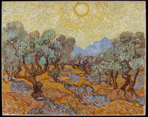 **Olive Trees (1889)**

Vincent van Gogh
[Source](https://www.rawpixel.com/image/7653177/image-background-vincent-van-gogh-light)
