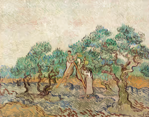**The Olive Orchard (1889)**

Vincent van Gogh
[Source](https://www.rawpixel.com/image/2672685/free-illustration-image-van-gogh-olive)