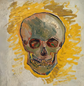 **Skull (1887)**

Vincent van Gogh
[Source](https://www.rawpixel.com/image/12229864/image-van-gogh-art-vintage)