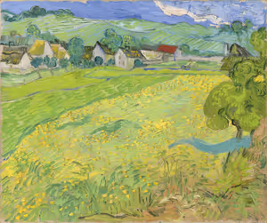 **View of Vessenots Near Auvers**

Vincent van Gogh 1890
[Source](https://www.rawpixel.com/image/20561004/vincent-van-goghs-view-vessenots-near-auvers-1890)