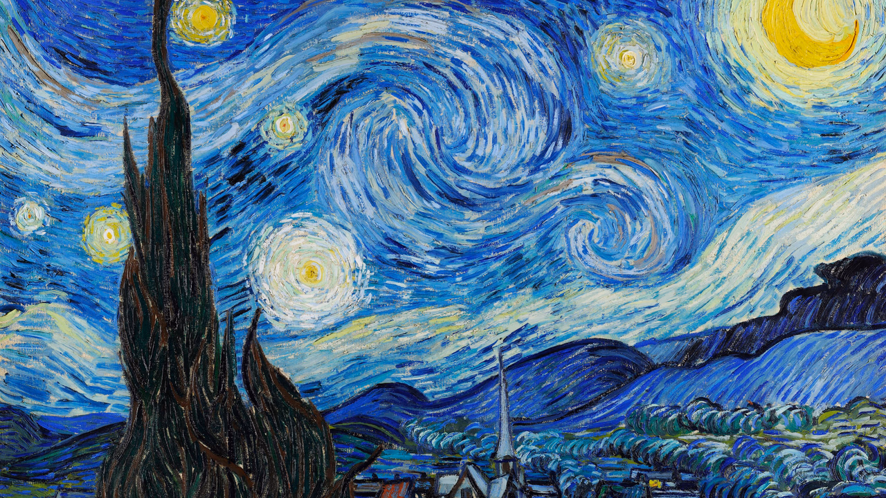 Paintings by Vincent van Gogh from the example art gallery