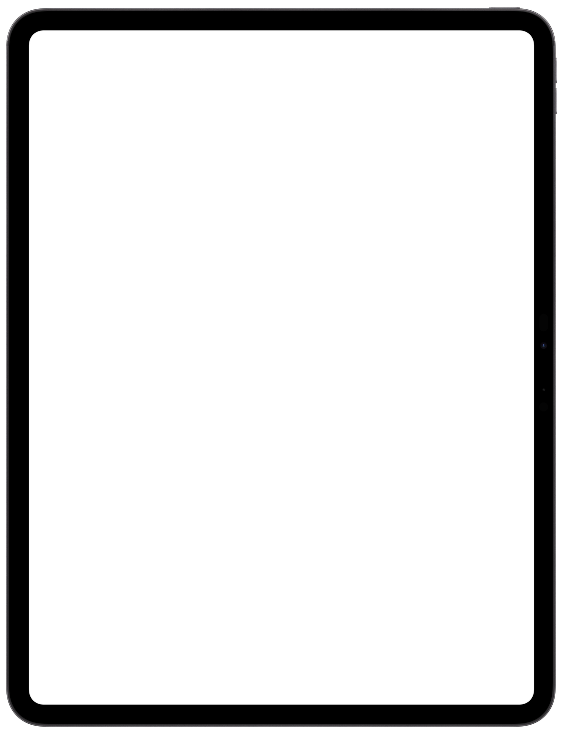 iPad showing gallery